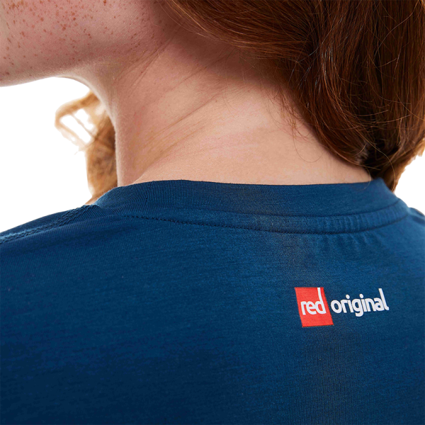 Red Original T- Womens - Navy - Image 7