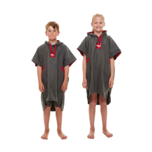 Quick Dry Microfibre pončo - pelēks