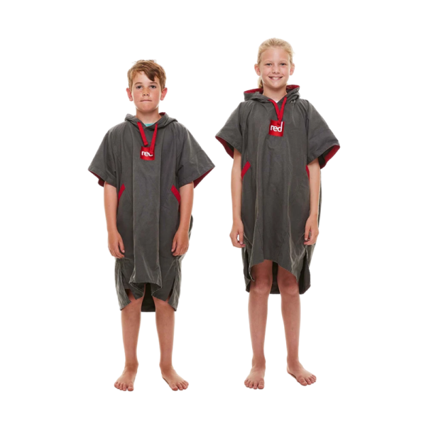Quick Dry Microfibre pončo - pelēks