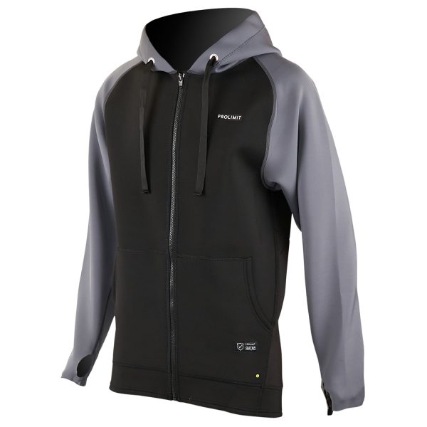 Neoprene Zipped Hoody 1.5mm Grey