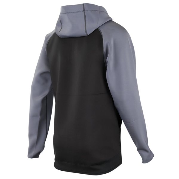 Neoprene Zipped Hoody 1.5mm Grey - Image 3