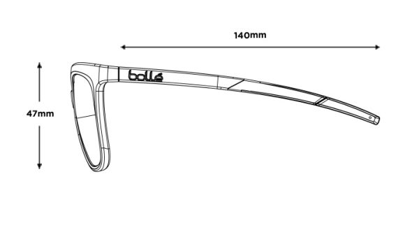 Saulesbrilles GLORY Black Matte - Image 5