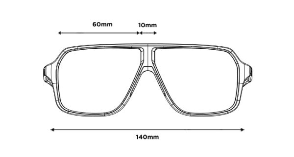 Sunglasses PRIME Navy Crystal Shiny - Image 9