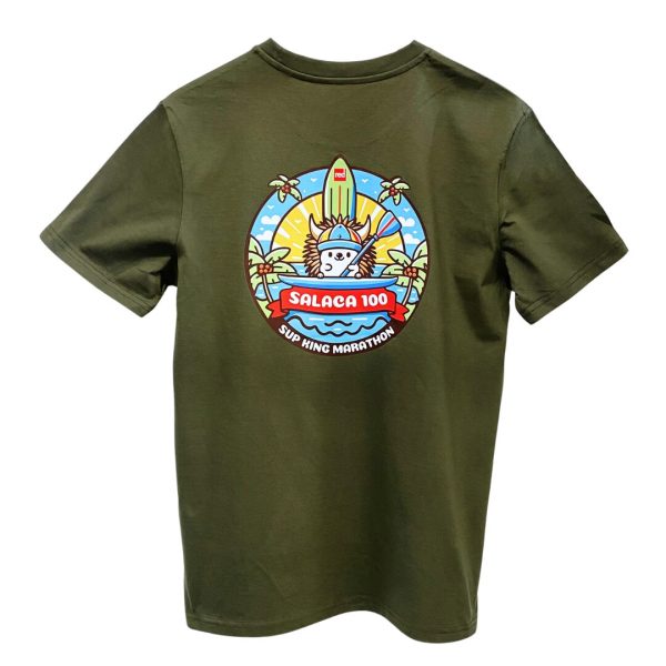SUP King Marathon - Salaca 100 T-krekls zaļš