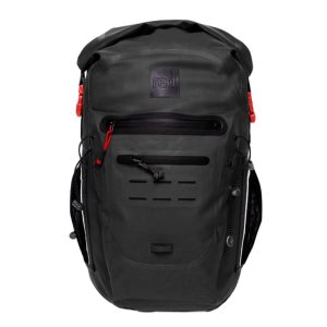 Red Original Waterproof Backpack - Obsidian Black