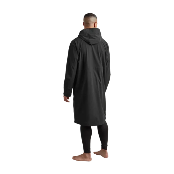 Pursuit Waterproof Lightweight Changing Robe Jacket - Obsidian Black - Image 3