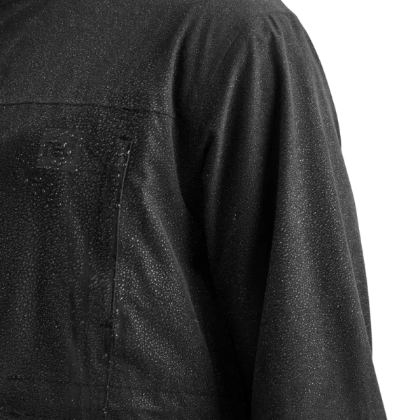 Pursuit Waterproof Lightweight Changing Robe Jacket - Obsidian Black - Image 12