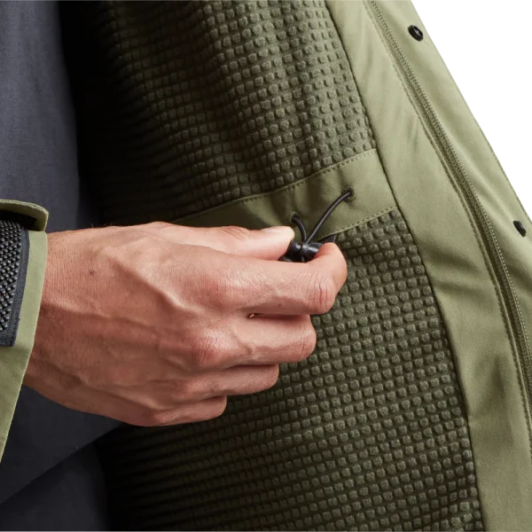 Pursuit Waterproof Lightweight Changing Robe Jacket - Olive Green - Image 11