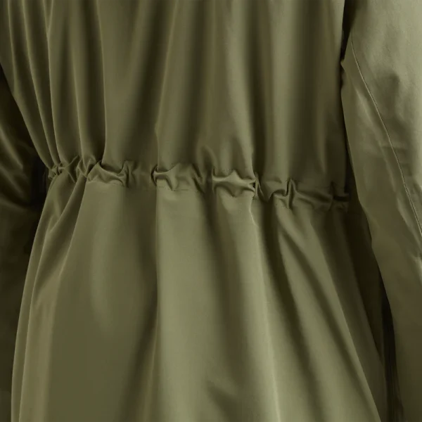 Pursuit Waterproof Lightweight Changing Robe Jacket - Olive Green - Image 12