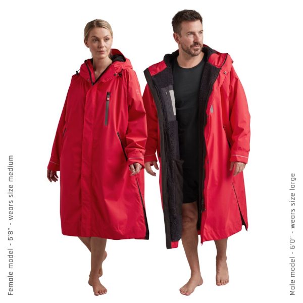 Waterproof Changinig Robe Alter Evo - Siren Red - Image 2