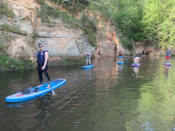 SUP piedzīvojums Braslā - Image 11