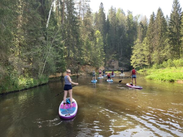 SUP piedzīvojums Braslā - Image 12