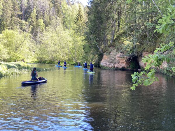 SUP piedzīvojums Braslā - Image 14