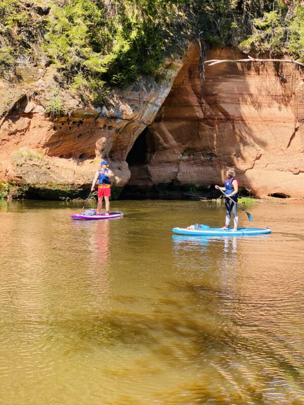 SUP piedzīvojums Braslā