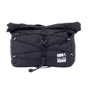Ūdensdroša vieglā crossbody soma - Obsidian Black