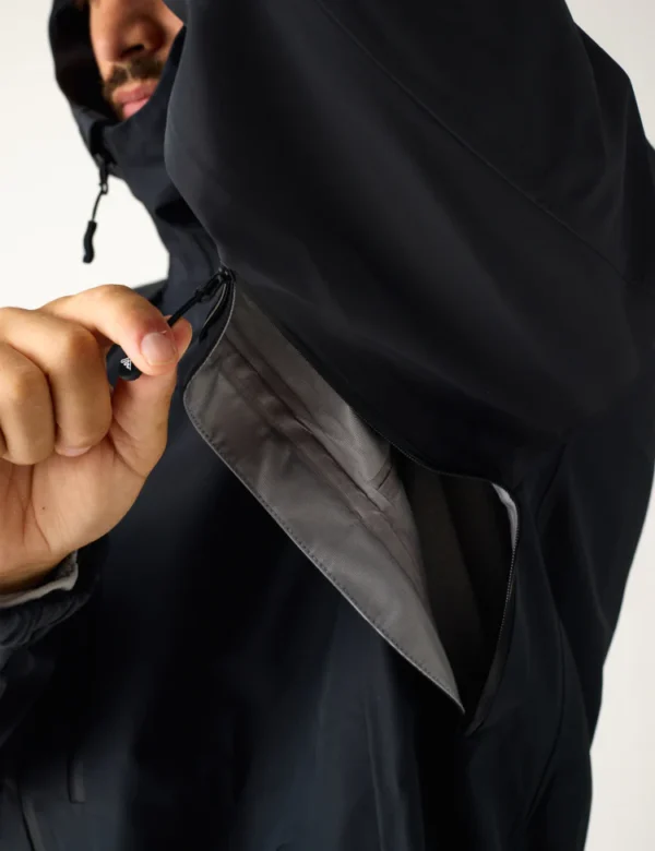 AW Hardshell Jacket 7M - Black - Image 9