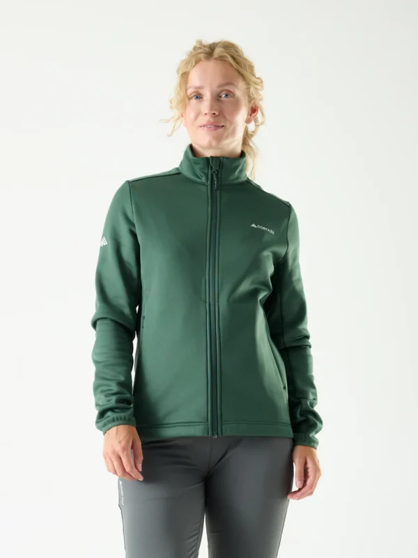 AR Fleece 9M Dark Green | Women - Image 3