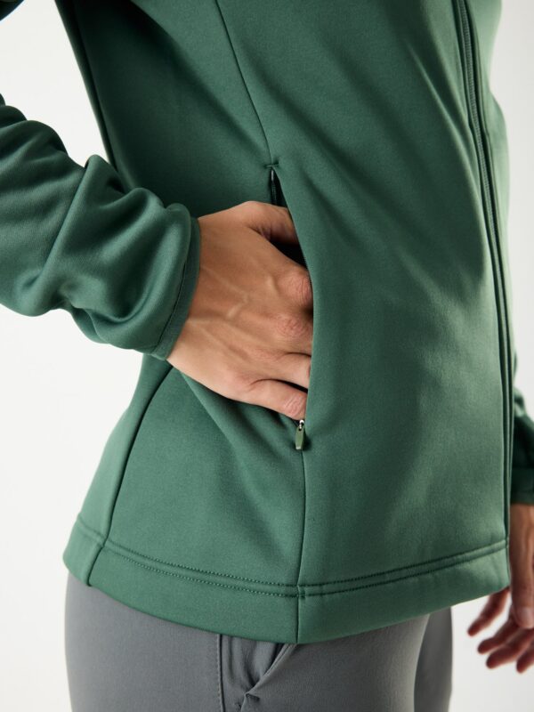 AR Fleece 9M Dark Green | Women - Image 10