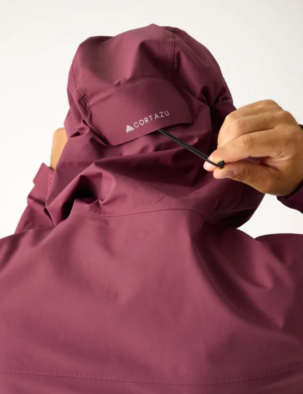 AW Hardshell Jacket 7M - Burgundy - Image 8