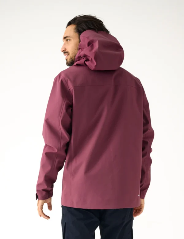 AW Hardshell Jacket 7M - Burgundy - Image 12