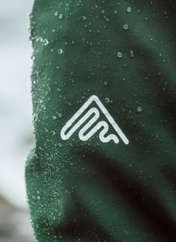 Mountain Hardshell Jacket 7M - Dark Green - Image 4