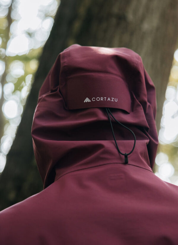 AW Hardshell Jacket 7M - Burgundy - Image 15