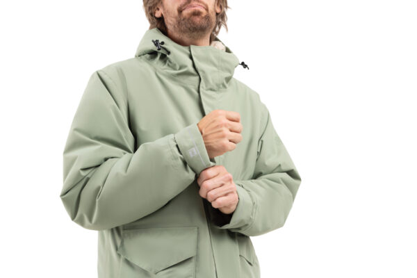 EVO Pro Slimline Parka | Sage Green - Image 8