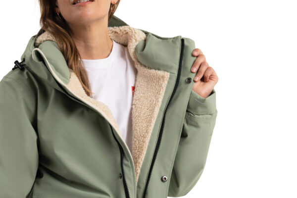 EVO Pro Slimline Parka | Sage Green - Image 7