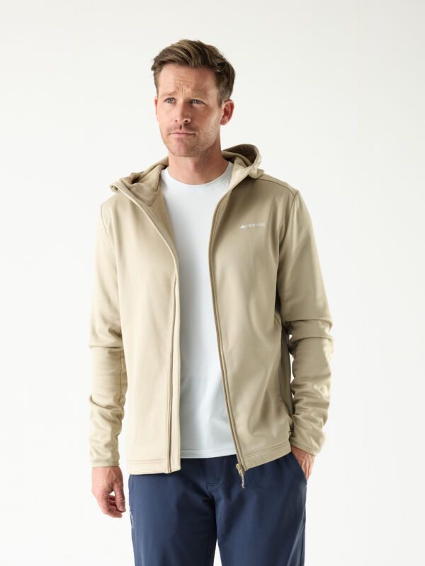 AR Fleece 10M Hooded Beige | Men - Image 3