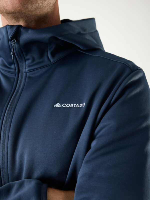 AR Fleece Hooded 10M Dark Blue | Men - Image 8