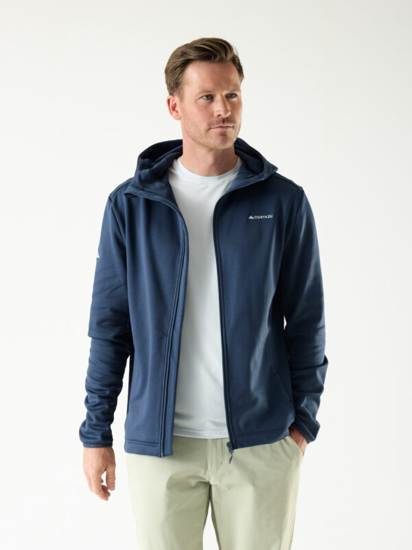 AR Fleece Hooded 10M Dark Blue | Men - Image 4