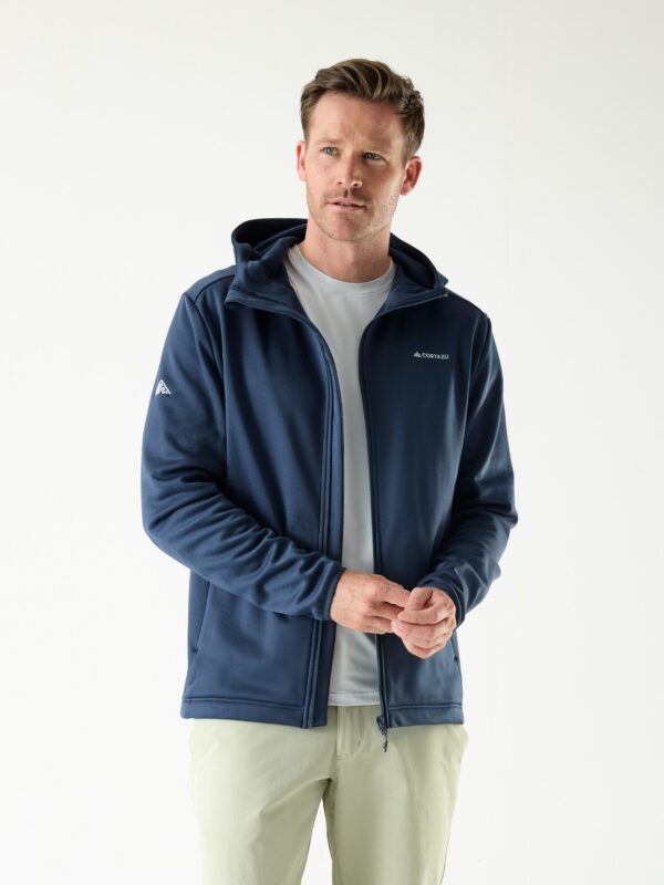 AR Fleece Hooded 10M Dark Blue | Men - Image 5