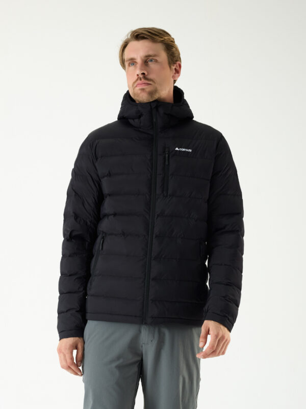Insulated Hooded Jacket 10M - Black - Image 4