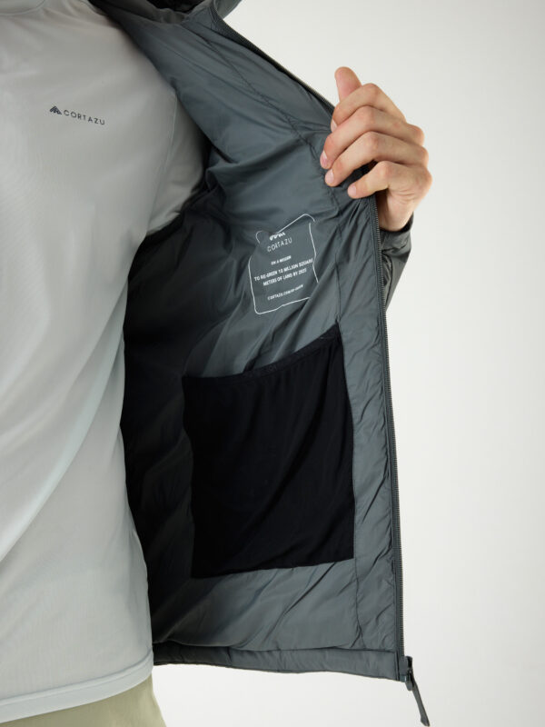 Insulated Hooded Jacket 10M - Dark Grey - Image 13