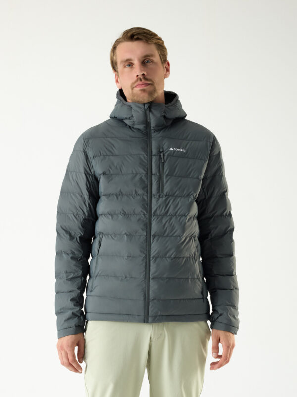 Insulated Hooded Jacket 10M - Dark Grey - Image 3