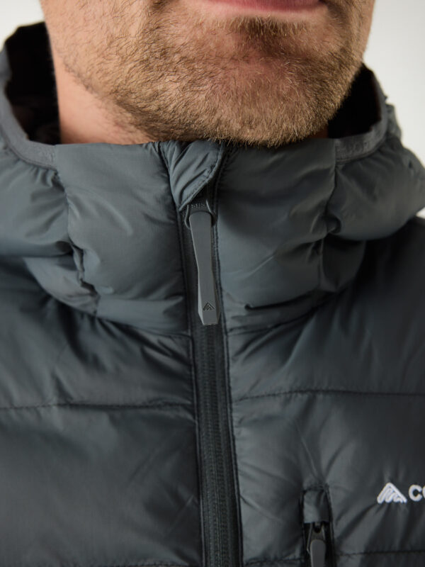 Insulated Hooded Jacket 10M - Dark Grey - Image 6