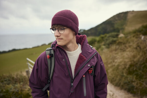 Beanie "Flow" | Burgundy - Image 4