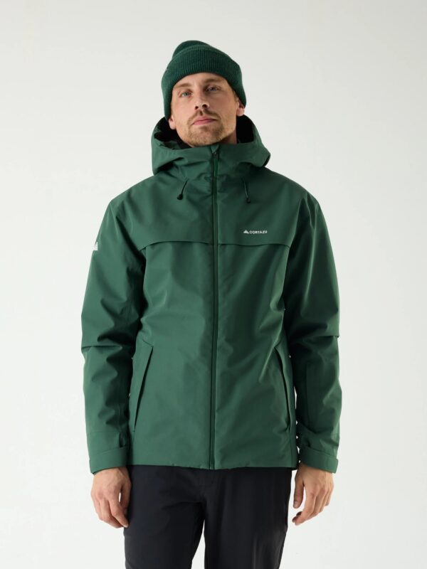 Delta INS Hardshell Jacket 10M | Dark Green - Image 2