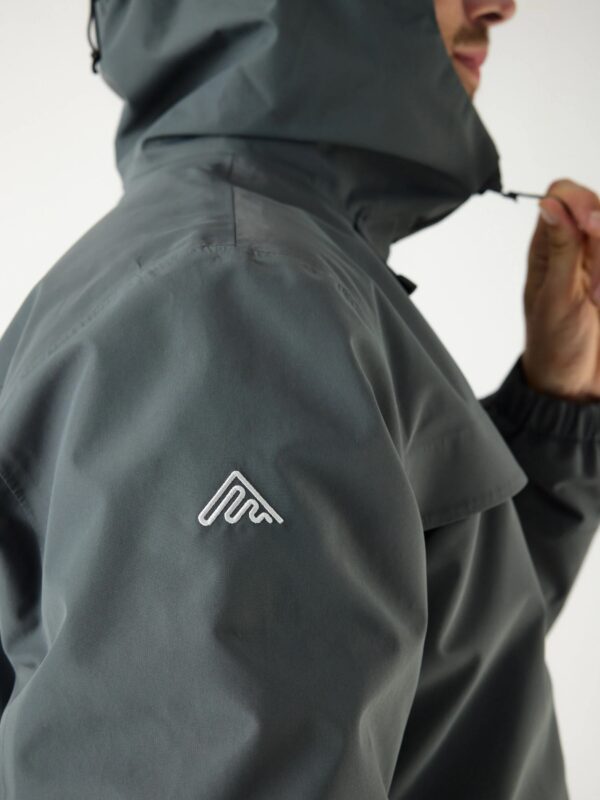 Delta INS Hardshell Jacket 10M | Grey - Image 8