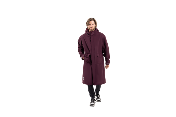 EVO pro Slimline Parka | Burgundy - Image 2