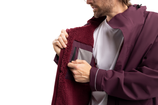 EVO pro Slimline Parka | Burgundy - Image 6