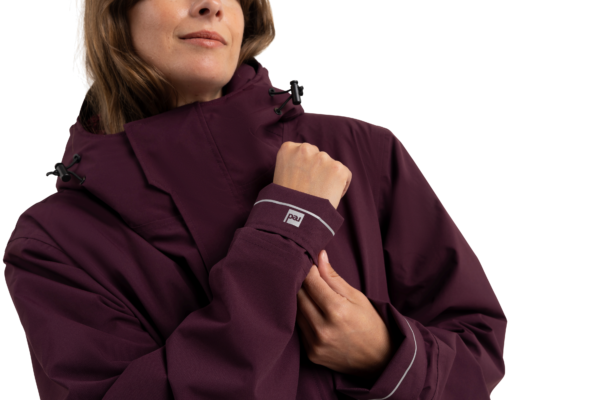 EVO pro Slimline Parka | Burgundy - Image 10