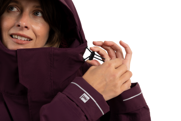 EVO pro Slimline Parka | Burgundy - Image 14
