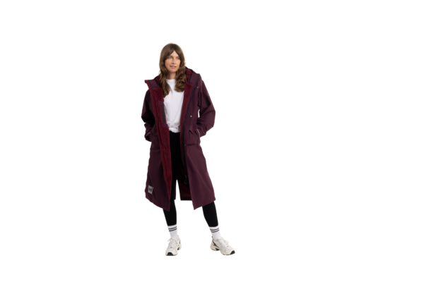 EVO pro Slimline Parka | Burgundy - Image 5