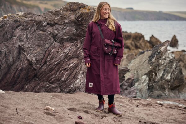 EVO pro Slimline Parka | Burgundy - Image 17