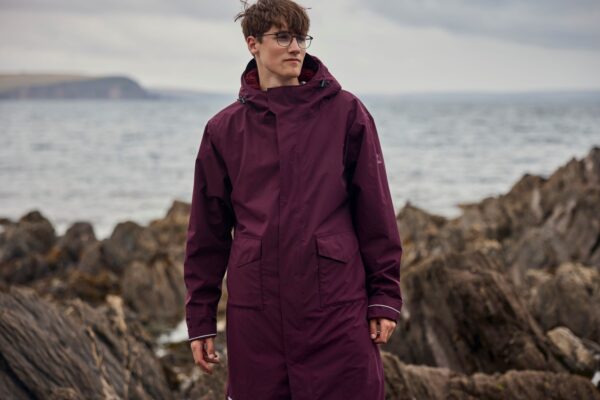 EVO pro Slimline Parka | Burgundy - Image 16