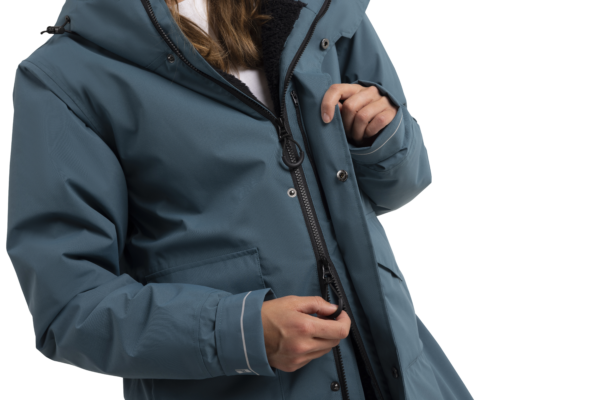 EVO pro Slimline Parka | Deep Teal - Image 13