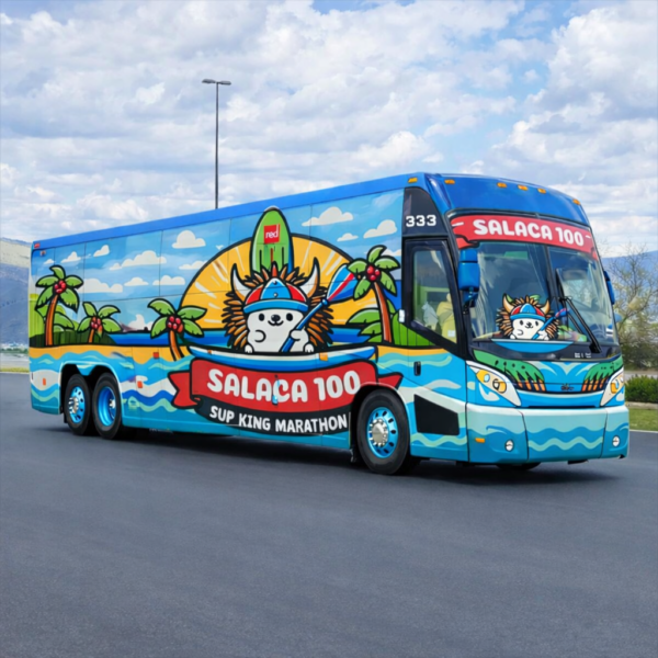 Transports uz un no "SUP King Marathon"