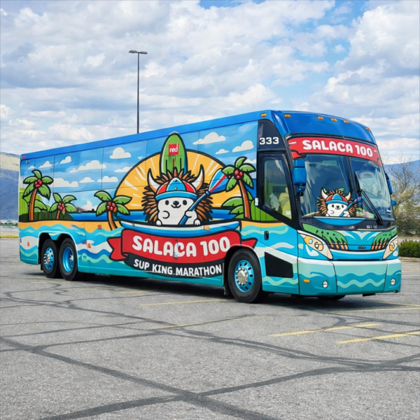 Transports uz un no "SUP King Marathon–Salaca 100"