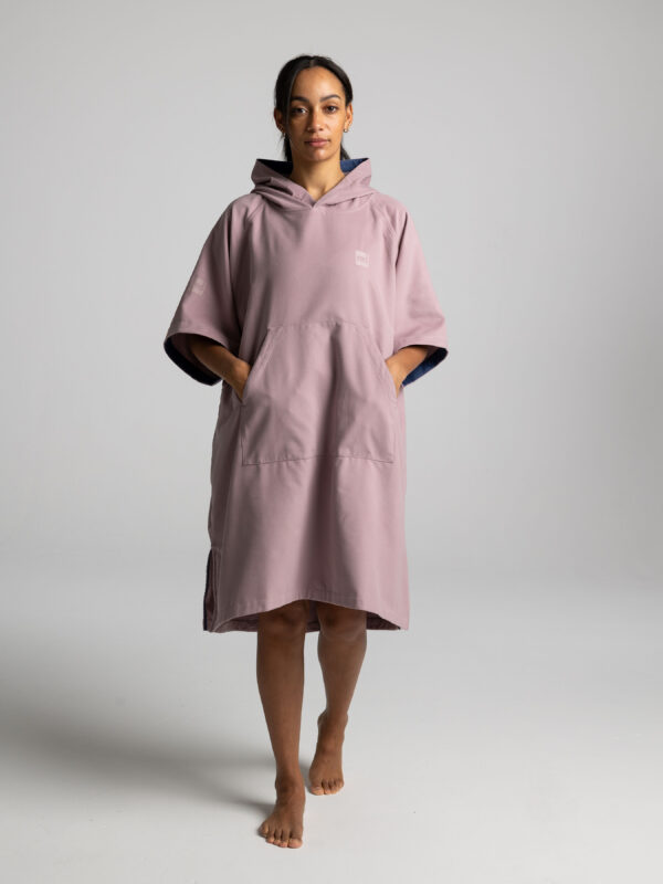 Quick Dry Microfibre pončo - Salty Pink - Image 5